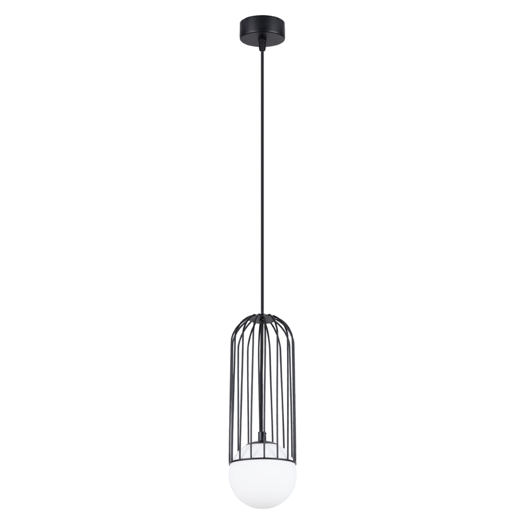 Pendelleuchte BRINA 1 Schwarz Sollux Lighting