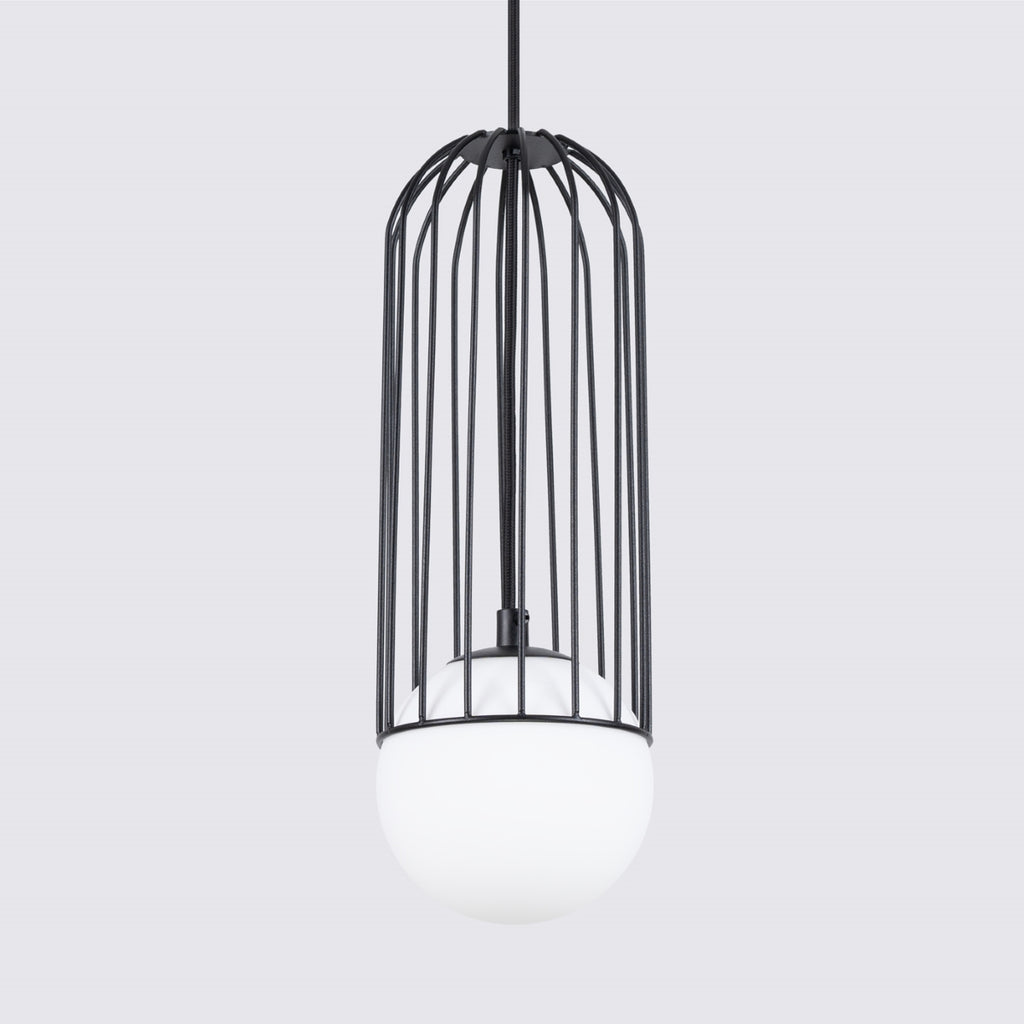 Pendelleuchte BRINA 1 Schwarz Sollux Lighting