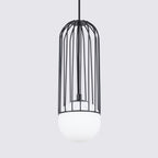 Pendelleuchte BRINA 1 Schwarz Sollux Lighting