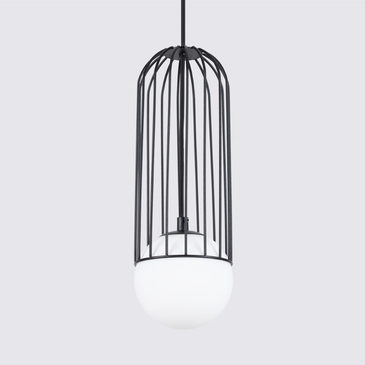 Pendelleuchte BRINA 1 Schwarz Sollux Lighting