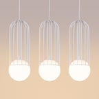 Pendelleuchte BRINA 3L Weiß Sollux Lighting