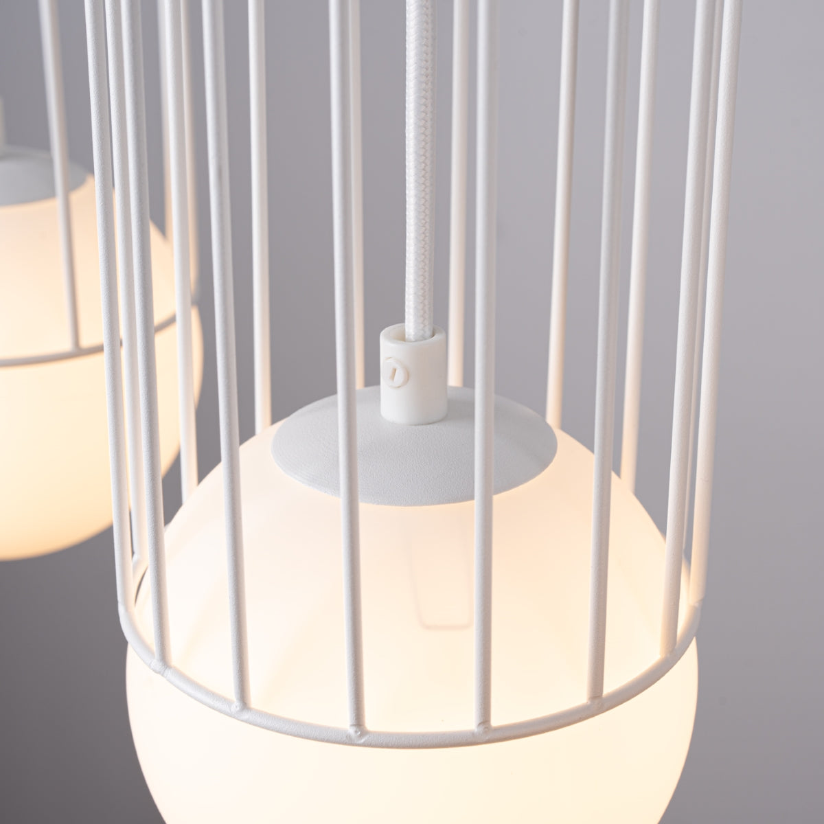 Pendelleuchte BRINA 3L Weiß Sollux Lighting