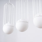 Pendelleuchte BRINA 3L Weiß Sollux Lighting