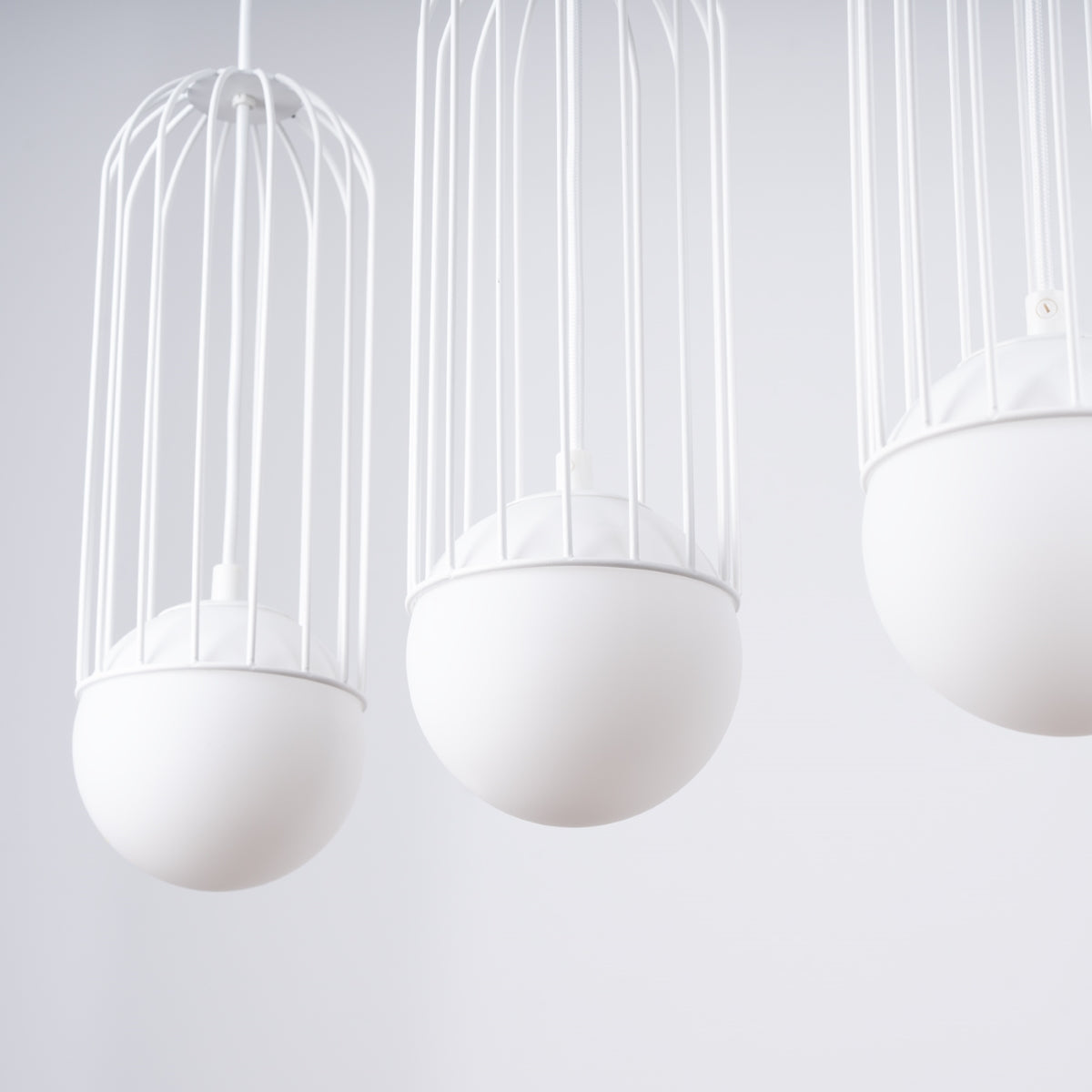Pendelleuchte BRINA 3L Weiß Sollux Lighting