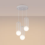 Pendelleuchte BRINA 3P Weiß Sollux Lighting
