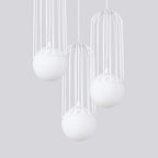 Pendelleuchte BRINA 3P Weiß Sollux Lighting