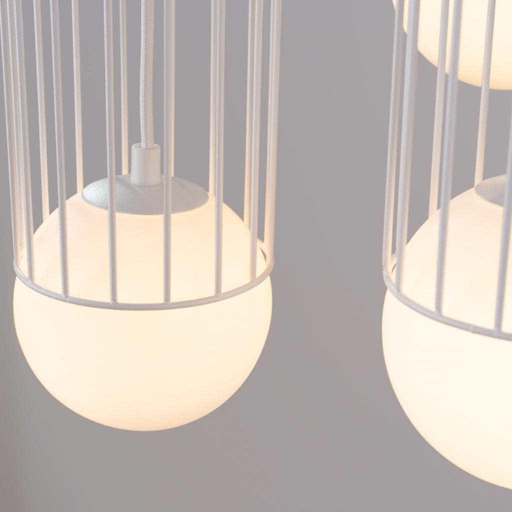 Pendelleuchte BRINA 3P Weiß Sollux Lighting