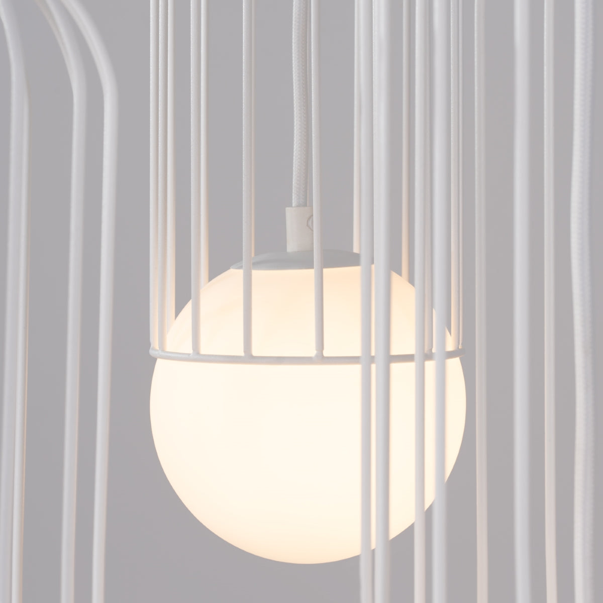Pendelleuchte BRINA 3P Weiß Sollux Lighting