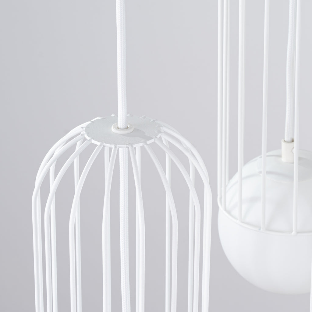 Pendelleuchte BRINA 3P Weiß Sollux Lighting