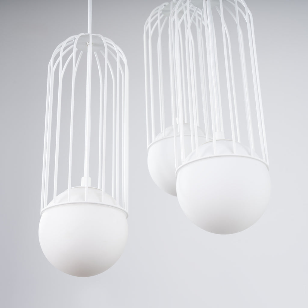 Pendelleuchte BRINA 3P Weiß Sollux Lighting
