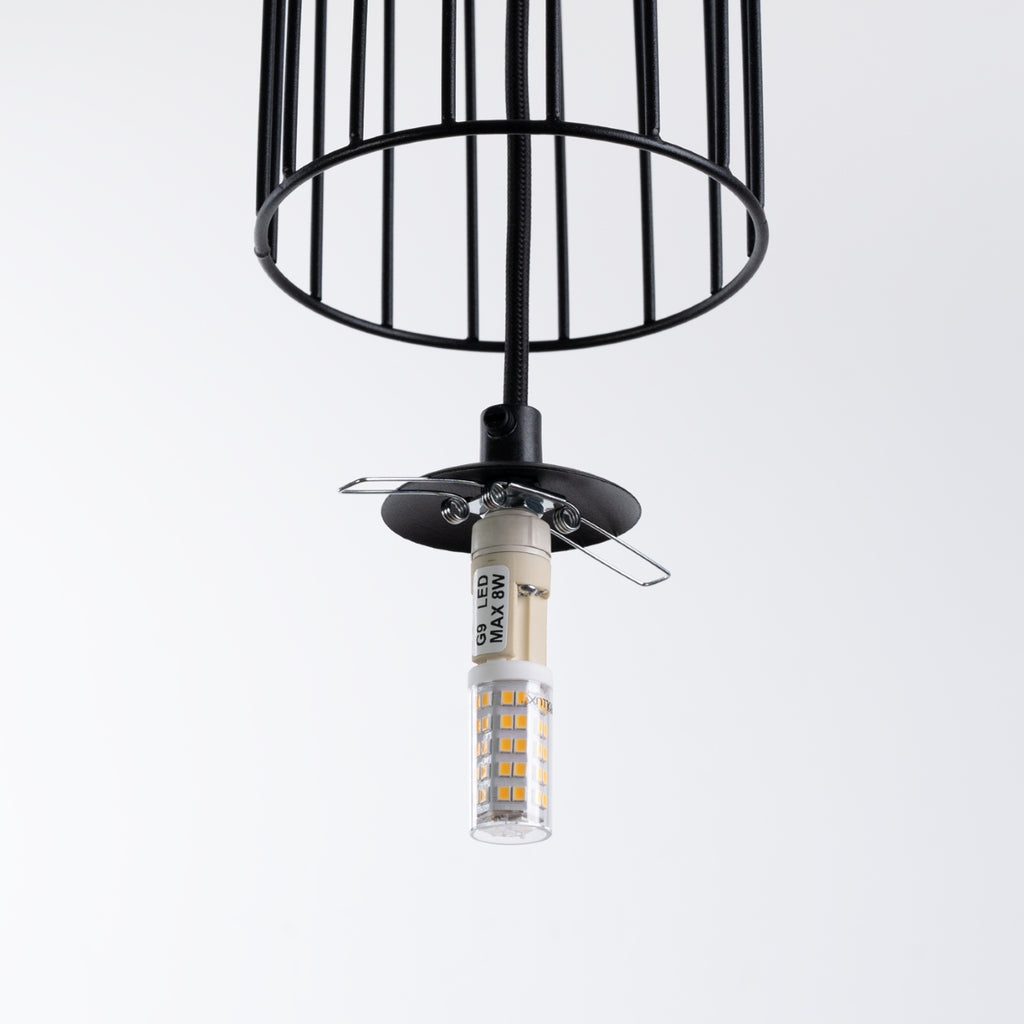 Pendelleuchte BRINA 3P Schwarz Sollux Lighting