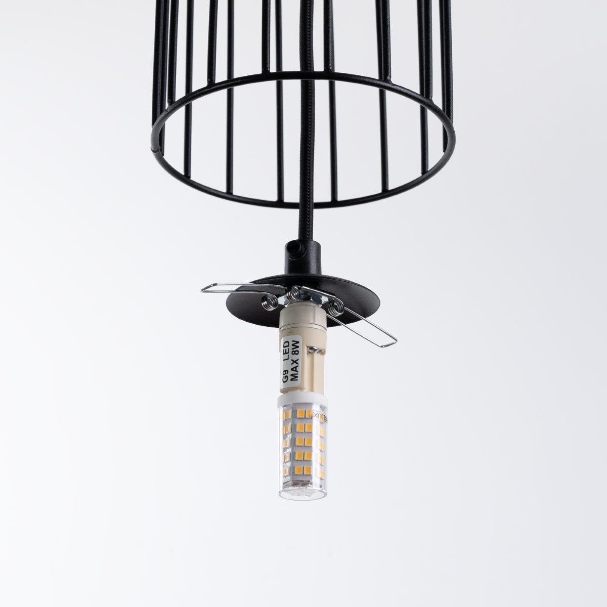 Pendelleuchte BRINA 3P Schwarz Sollux Lighting