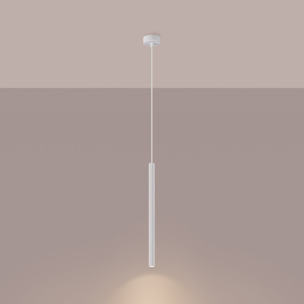 Pendelleuchte ARCHE 1 Weiß Sollux Lighting