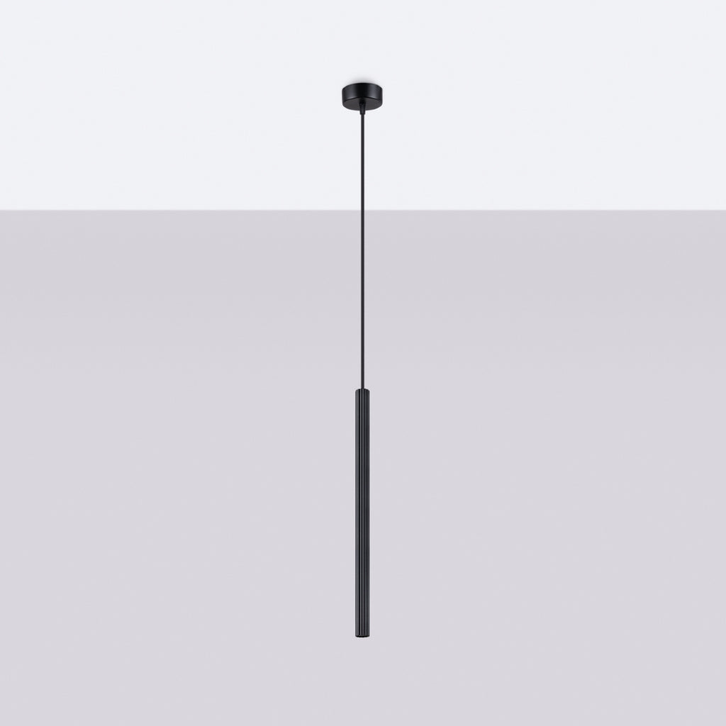 Pendelleuchte ARCHE 1 Schwarz Sollux Lighting