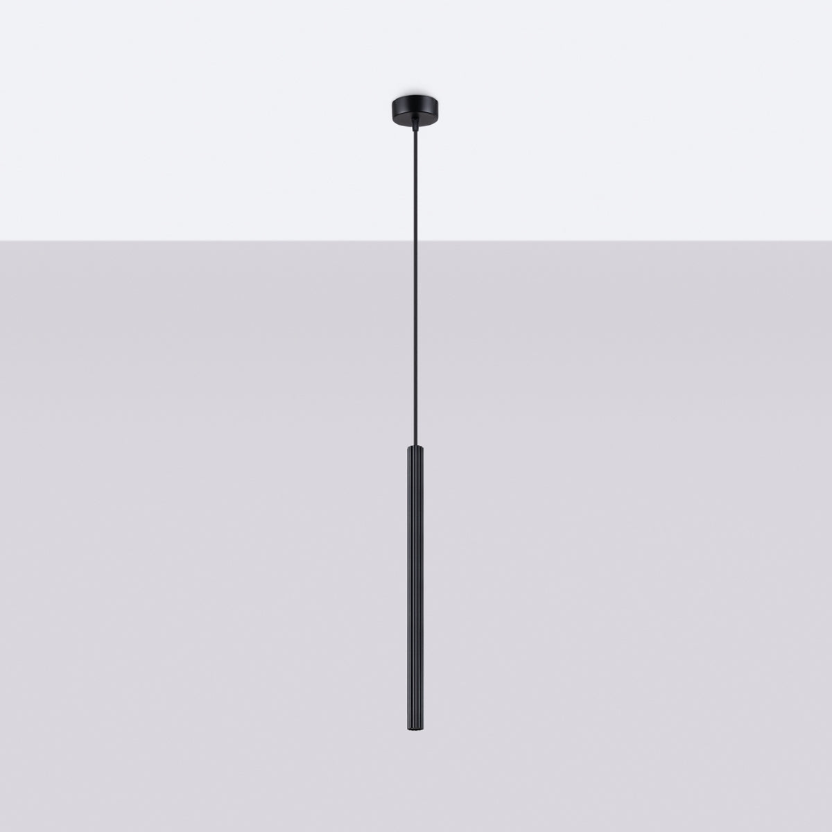 Pendelleuchte ARCHE 1 Schwarz Sollux Lighting