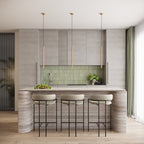 Pendelleuchte ARCHE 1 Gold Sollux Lighting