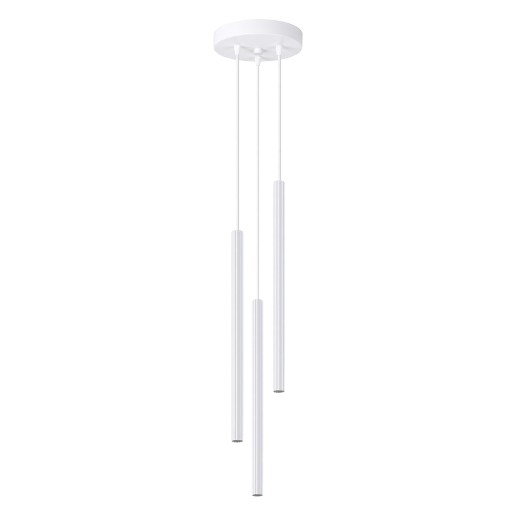 Pendelleuchte ARCHE 3P Weiß Sollux Lighting