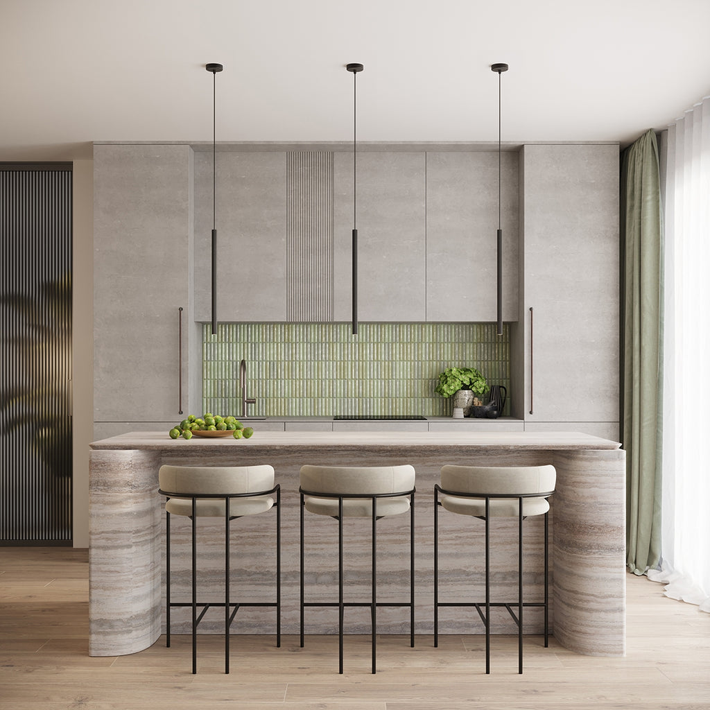 Pendelleuchte ARCHE 3P Schwarz Sollux Lighting