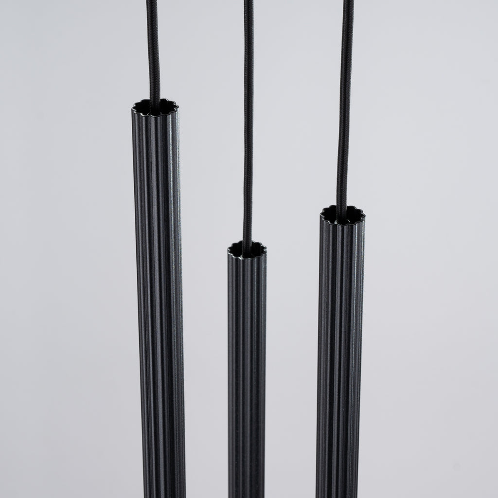 Pendelleuchte ARCHE 3P Schwarz Sollux Lighting