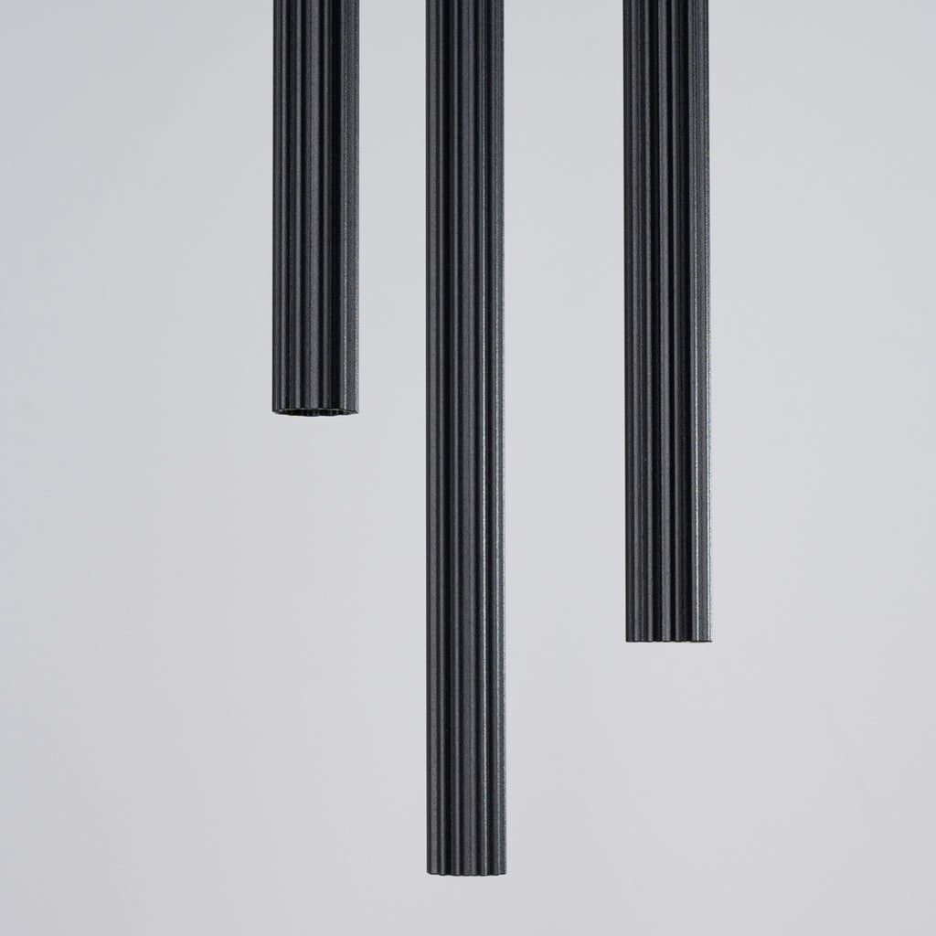 Pendelleuchte ARCHE 3P Schwarz Sollux Lighting