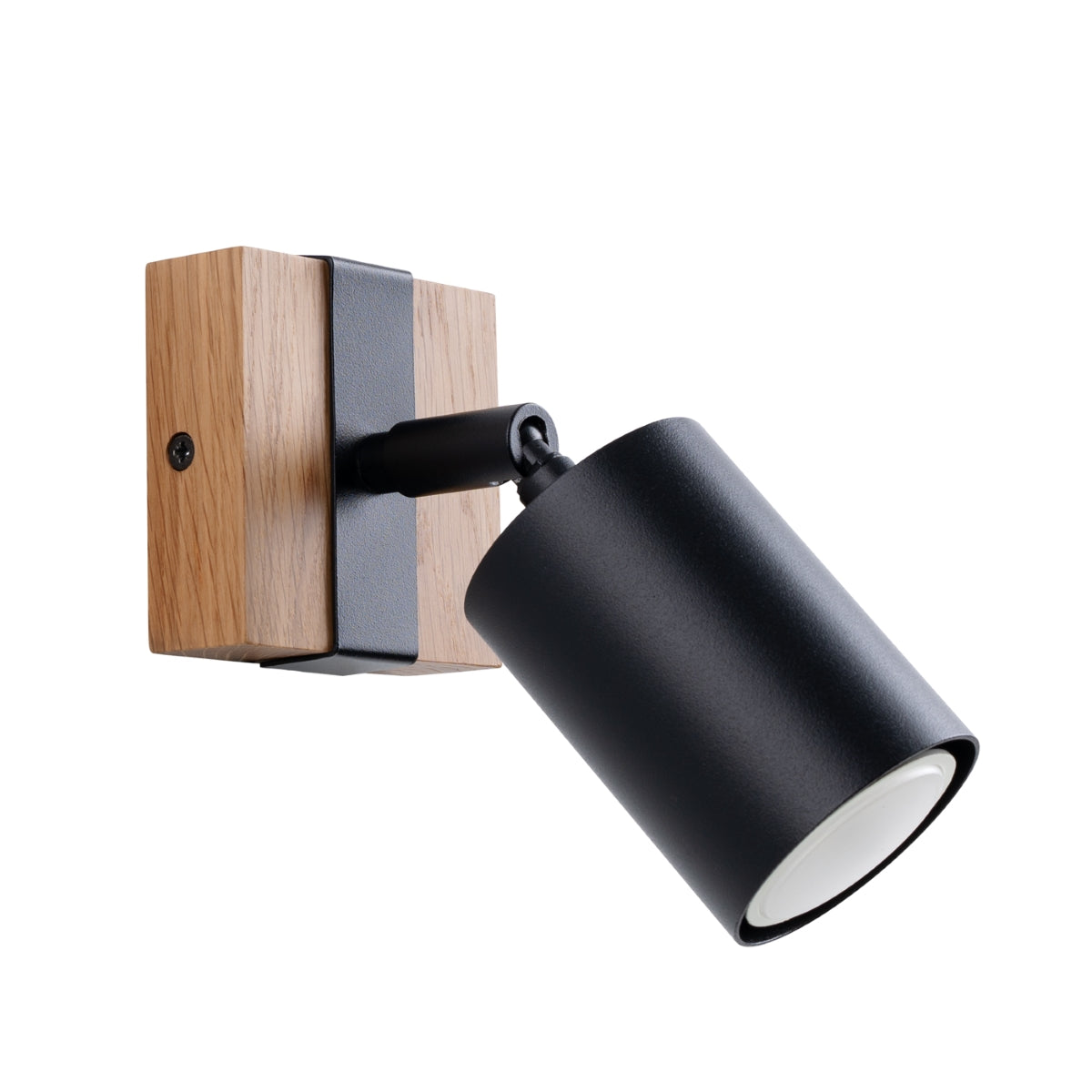 Wandleuchte FAGER 1 Schwarz Sollux Lighting