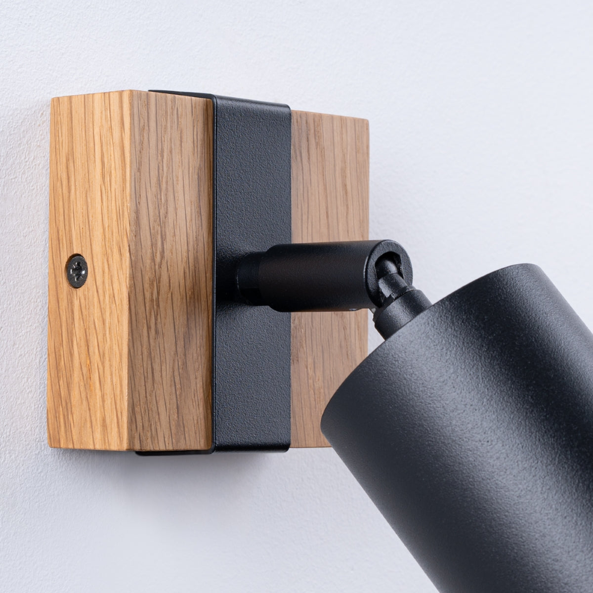 Wandleuchte FAGER 1 Schwarz Sollux Lighting