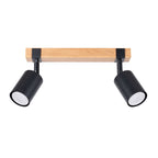 Deckenleuchte - Spot - Strahler FAGER 2 Schwarz Sollux Lighting
