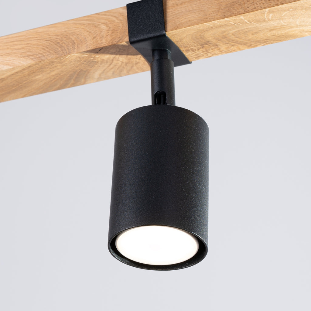 Deckenleuchte - Spot - Strahler FAGER 3 Schwarz Sollux Lighting
