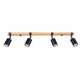 Deckenleuchte - Spot - Strahler FAGER 4L Schwarz Sollux Lighting