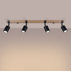Deckenleuchte - Spot - Strahler FAGER 4L Schwarz Sollux Lighting