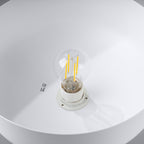 Pendelleuchte MARION Weiß & Holz Sollux Lighting