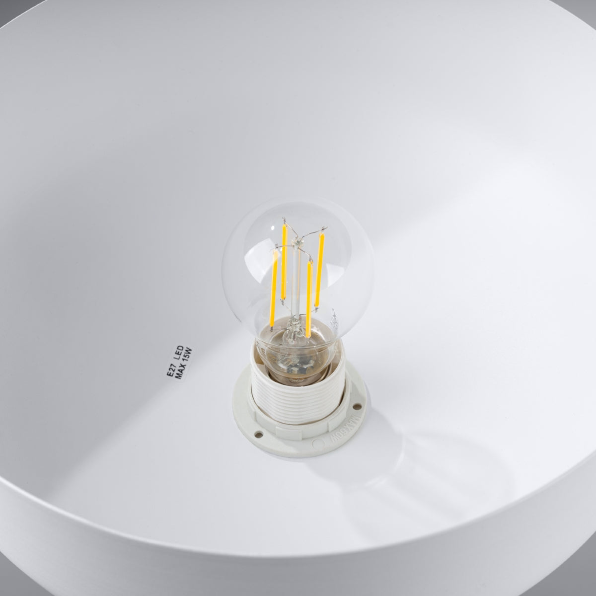 Pendelleuchte MARION Weiß & Holz Sollux Lighting