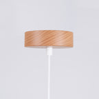 Pendelleuchte MARION Weiß & Holz Sollux Lighting