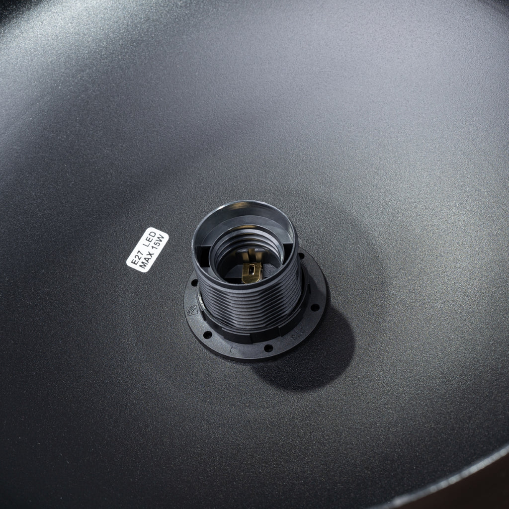 Pendelleuchte MARION Schwarz & Holz Sollux Lighting