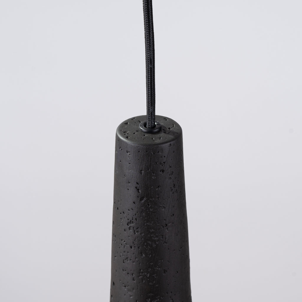 Pendelleuchte ELECTRA Schwarz Beton Sollux Lighting
