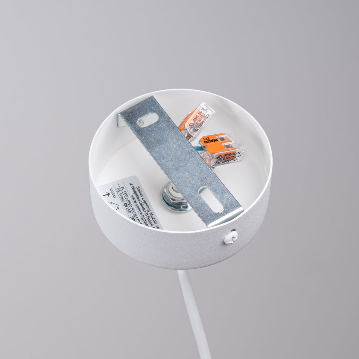 Pendelleuchte HYPERION 1 Weiß Sollux Lighting