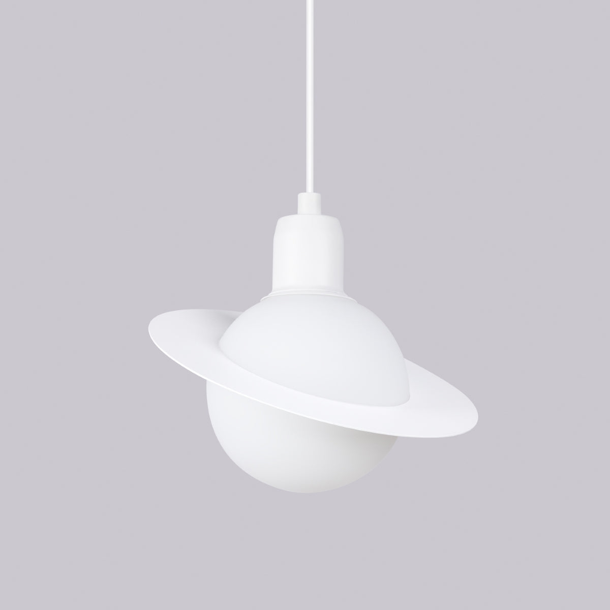 Pendelleuchte HYPERION 1 Weiß Sollux Lighting