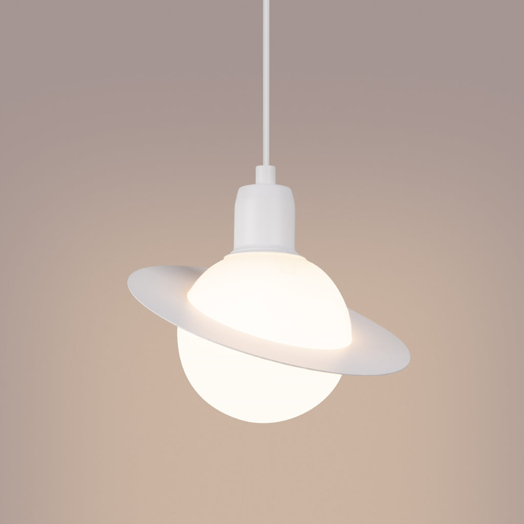 Pendelleuchte HYPERION 1 Weiß Sollux Lighting