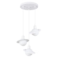Pendelleuchte HYPERION 3P Weiß Sollux Lighting