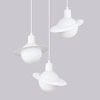 Pendelleuchte HYPERION 3P Weiß Sollux Lighting