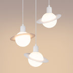 Pendelleuchte HYPERION 3P Weiß Sollux Lighting