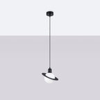 Pendelleuchte HYPERION 1 Schwarz Sollux Lighting