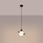 Pendelleuchte HYPERION 1 Schwarz Sollux Lighting