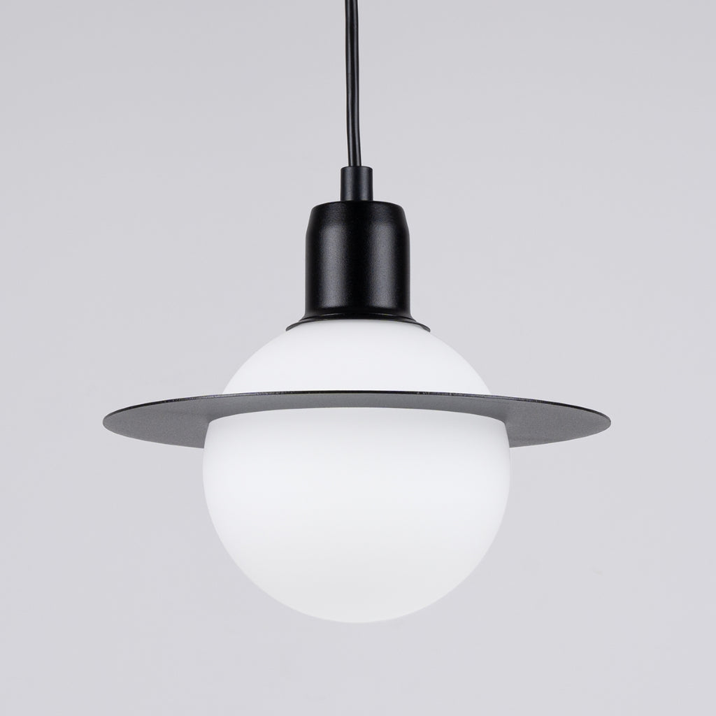 Pendelleuchte HYPERION 1 Schwarz Sollux Lighting