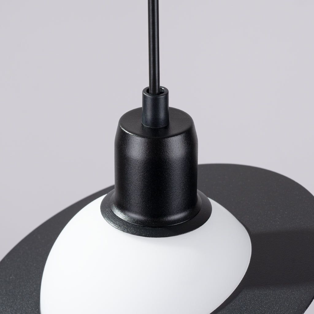 Pendelleuchte HYPERION 1 Schwarz Sollux Lighting