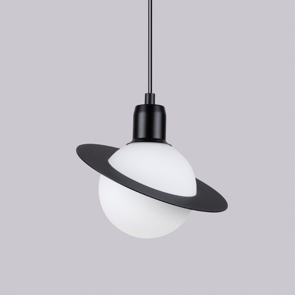 Pendelleuchte HYPERION 1 Schwarz Sollux Lighting