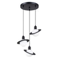 Pendelleuchte HYPERION 3P Schwarz Sollux Lighting