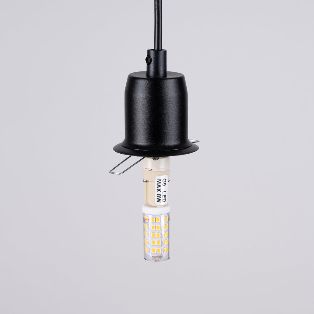 Pendelleuchte HYPERION 3P Schwarz Sollux Lighting