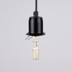 Pendelleuchte HYPERION 3P Schwarz Sollux Lighting