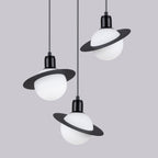 Pendelleuchte HYPERION 3P Schwarz Sollux Lighting